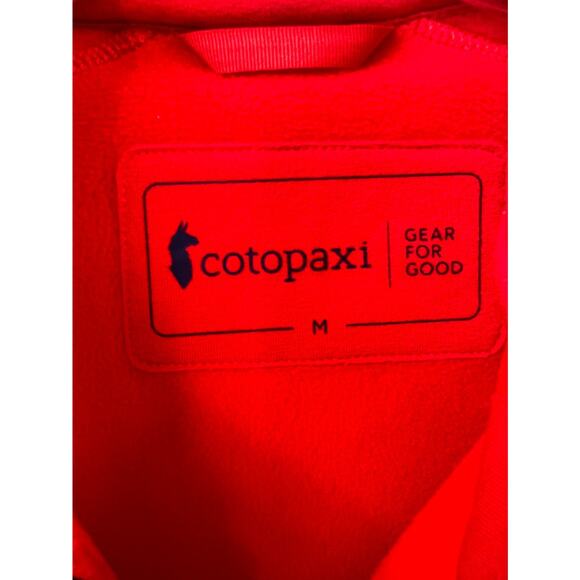 Cotopaxi Women's Red Solid Stretch Long Sleeve Full Zip Jacket Size Medium - Picture 3 of 9